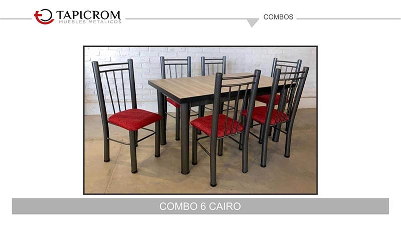 combo sillas y mesa max amoblamientos